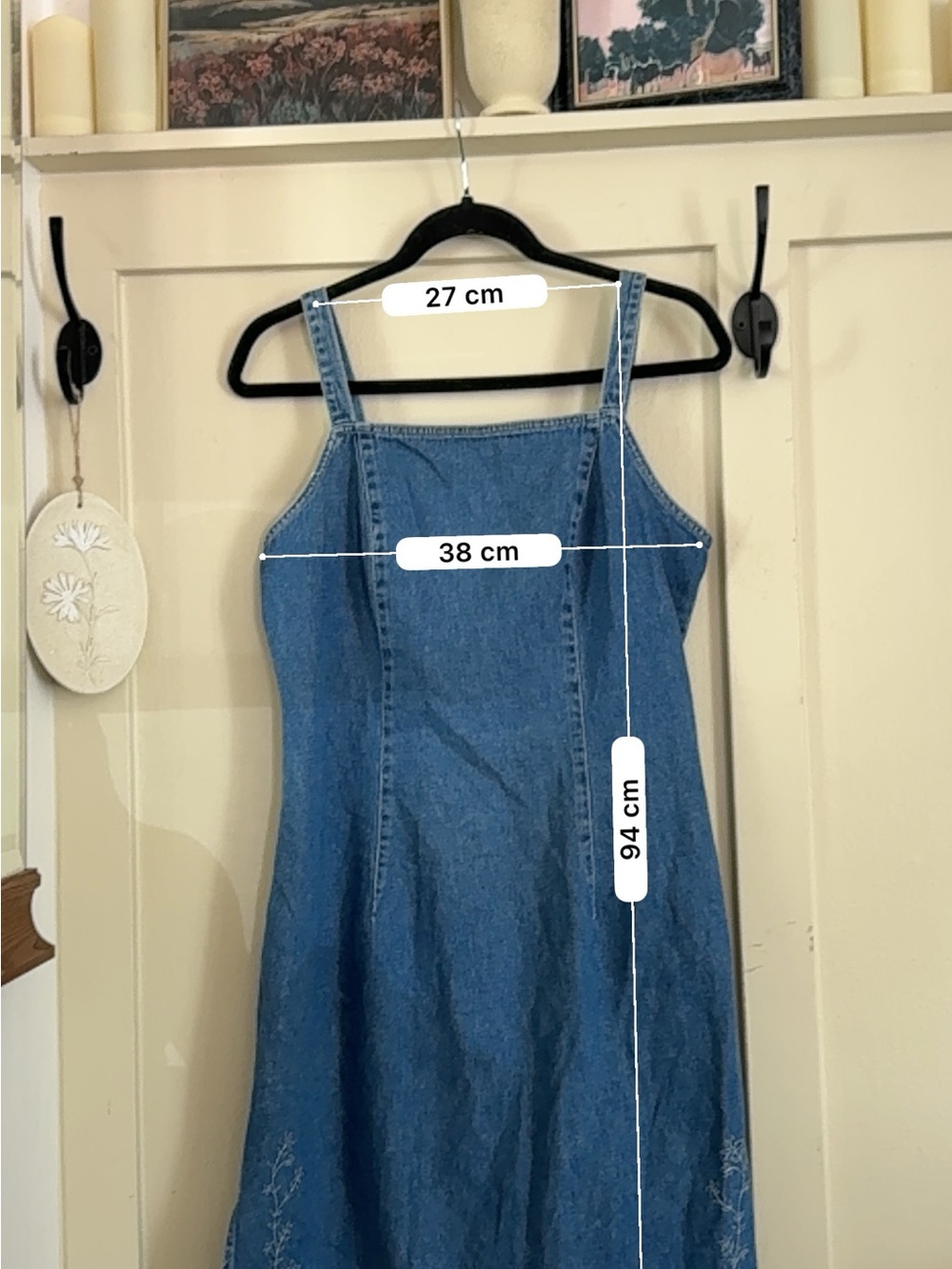 Tailor B. Moss Light Blue Denim Dress - Picture 7 of 7